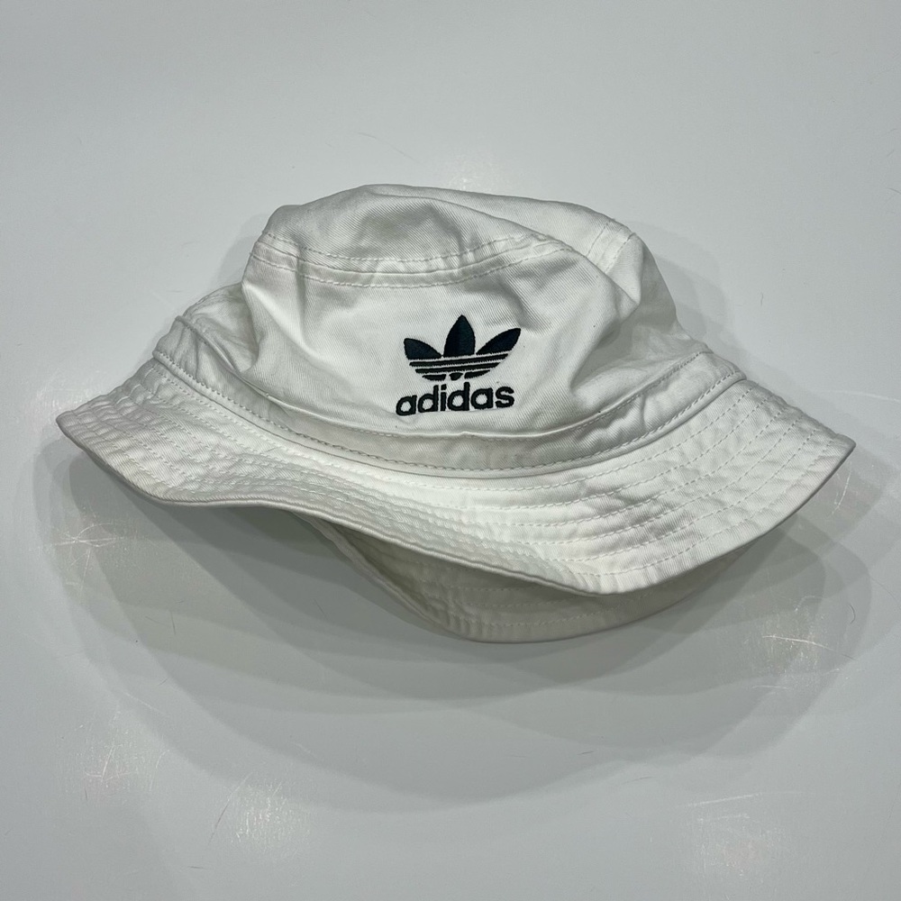 Adidas Bucket Hat White OSFA